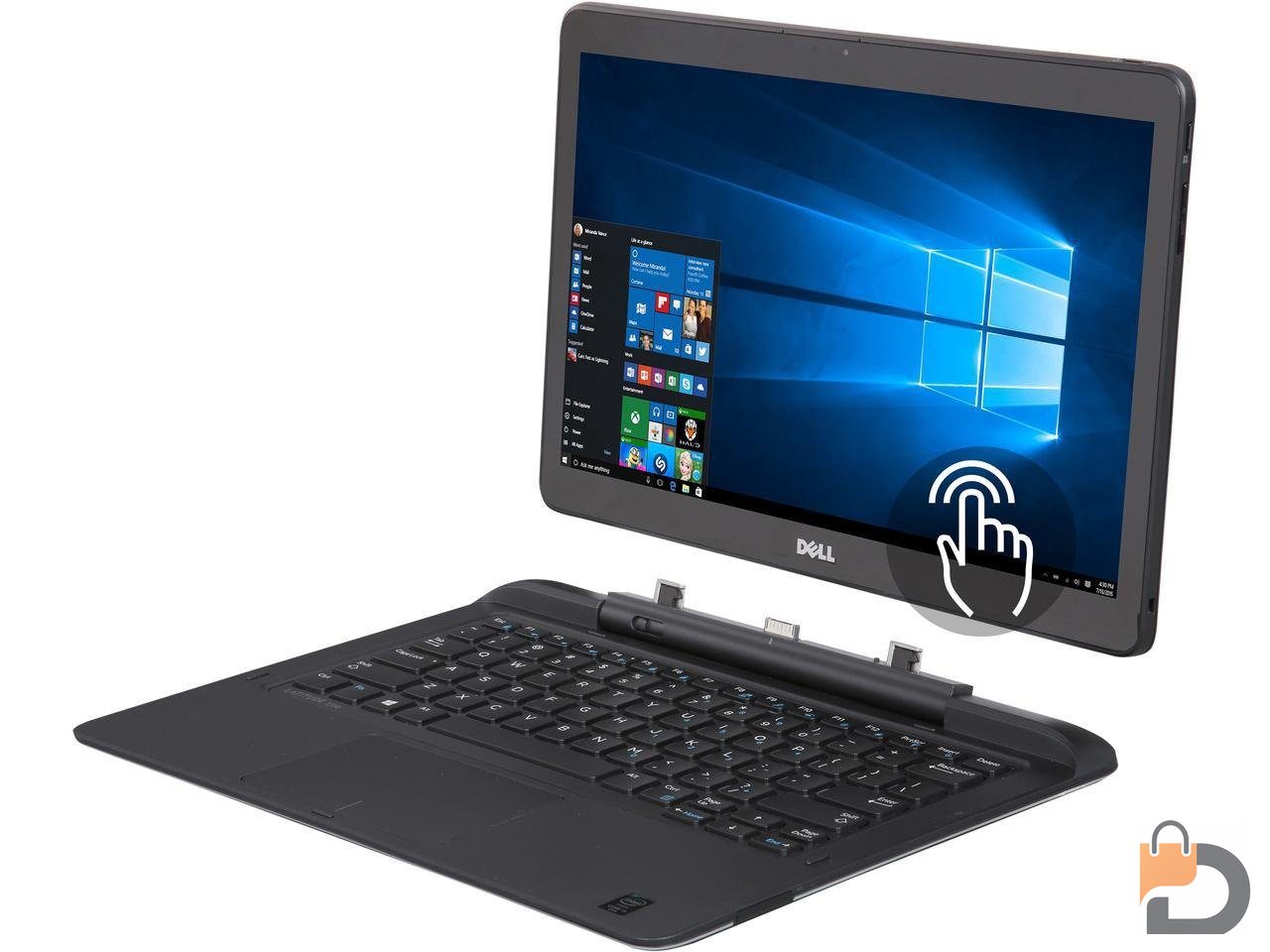 لپ تاپ استوک دل دو در یک مدل Dell Latitude 7350 2-in-1 Intel Core M-5Y71